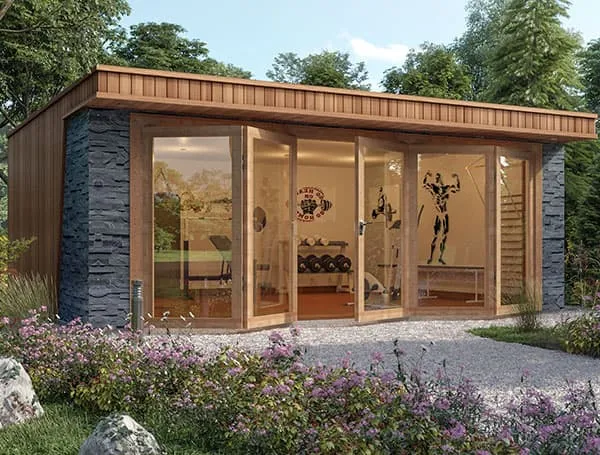 Garden gym room