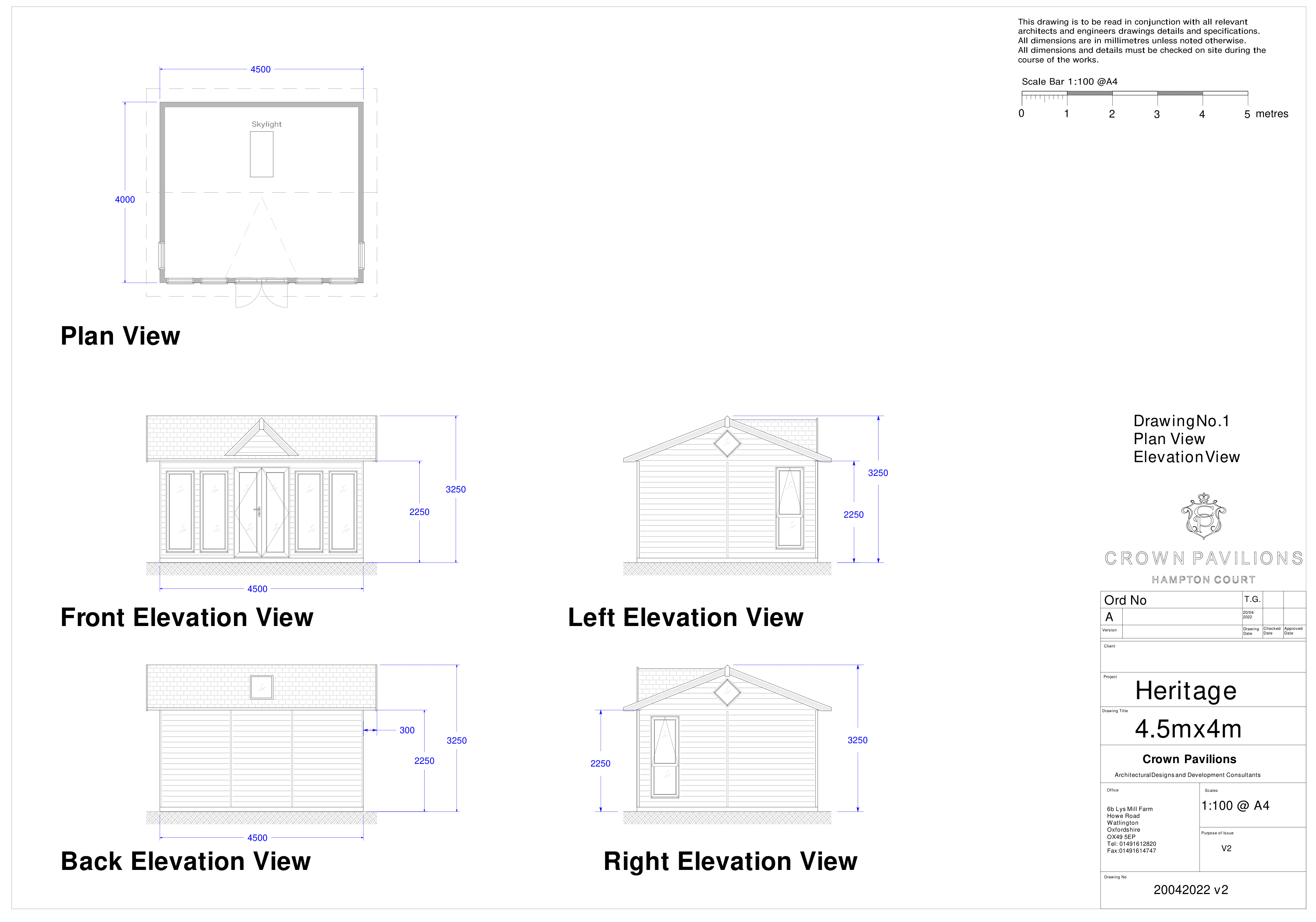 Crown Heritage Luxury Garden Room floor plan diagram