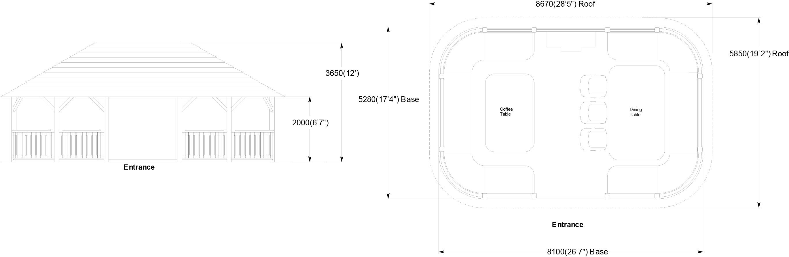 Crown Versailles plan d'étage