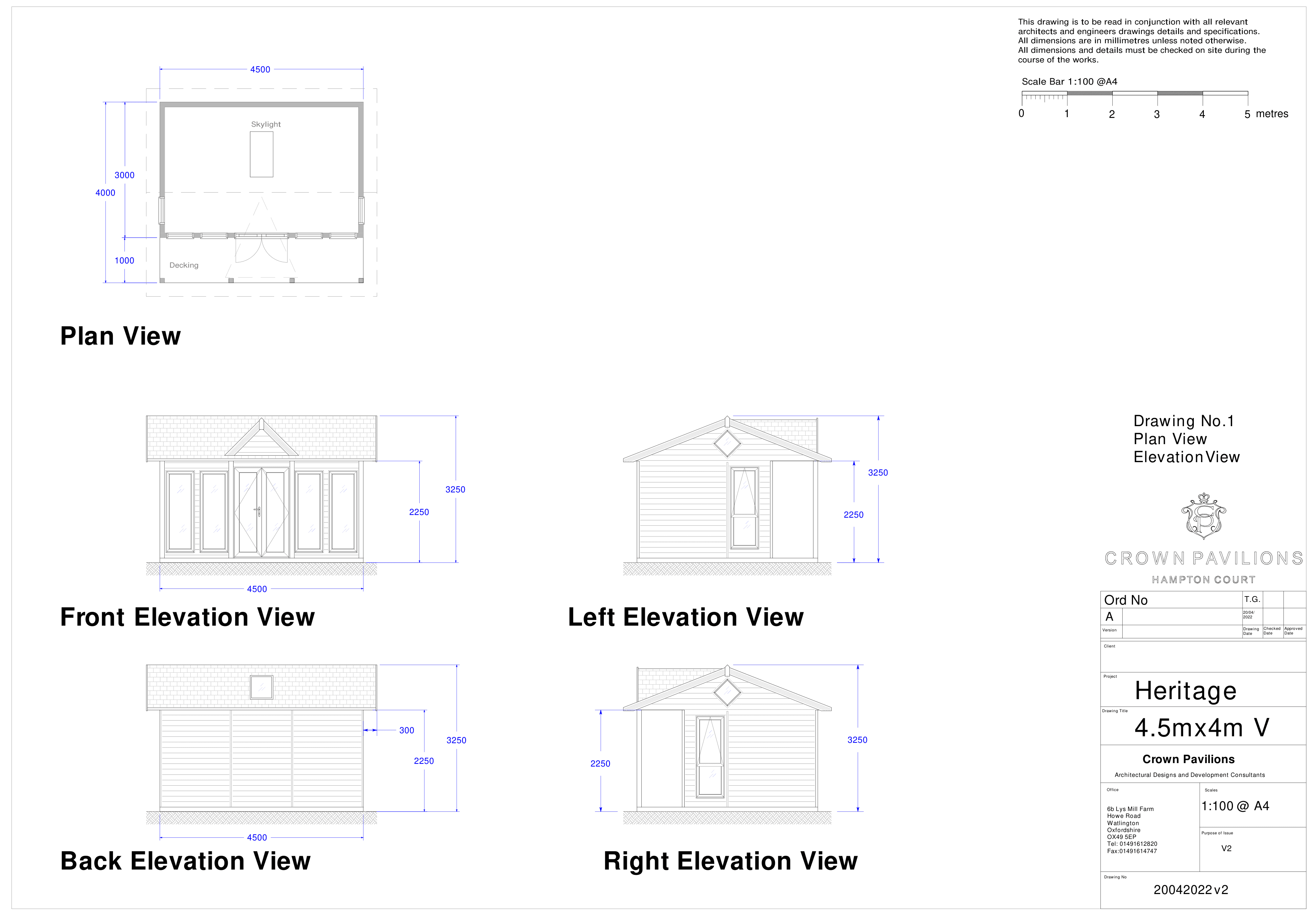 Crown Heritage Luxury Garden Room floor plan diagram