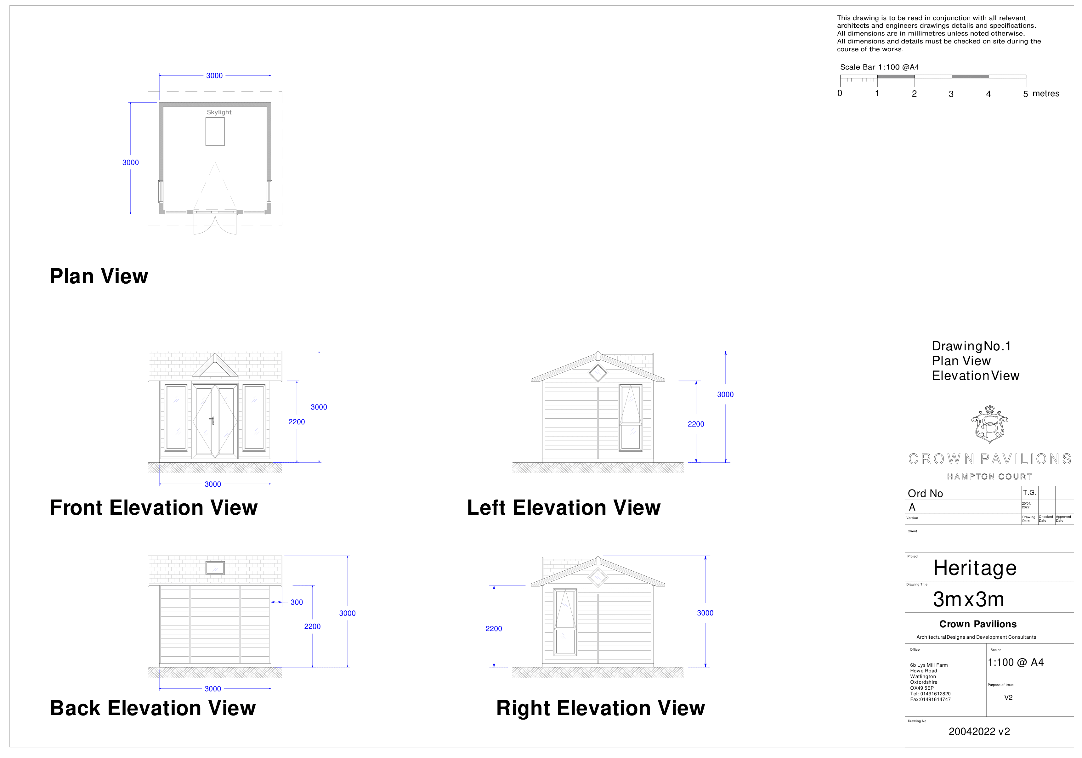 Crown Heritage Luxury Garden Room floor plan diagram
