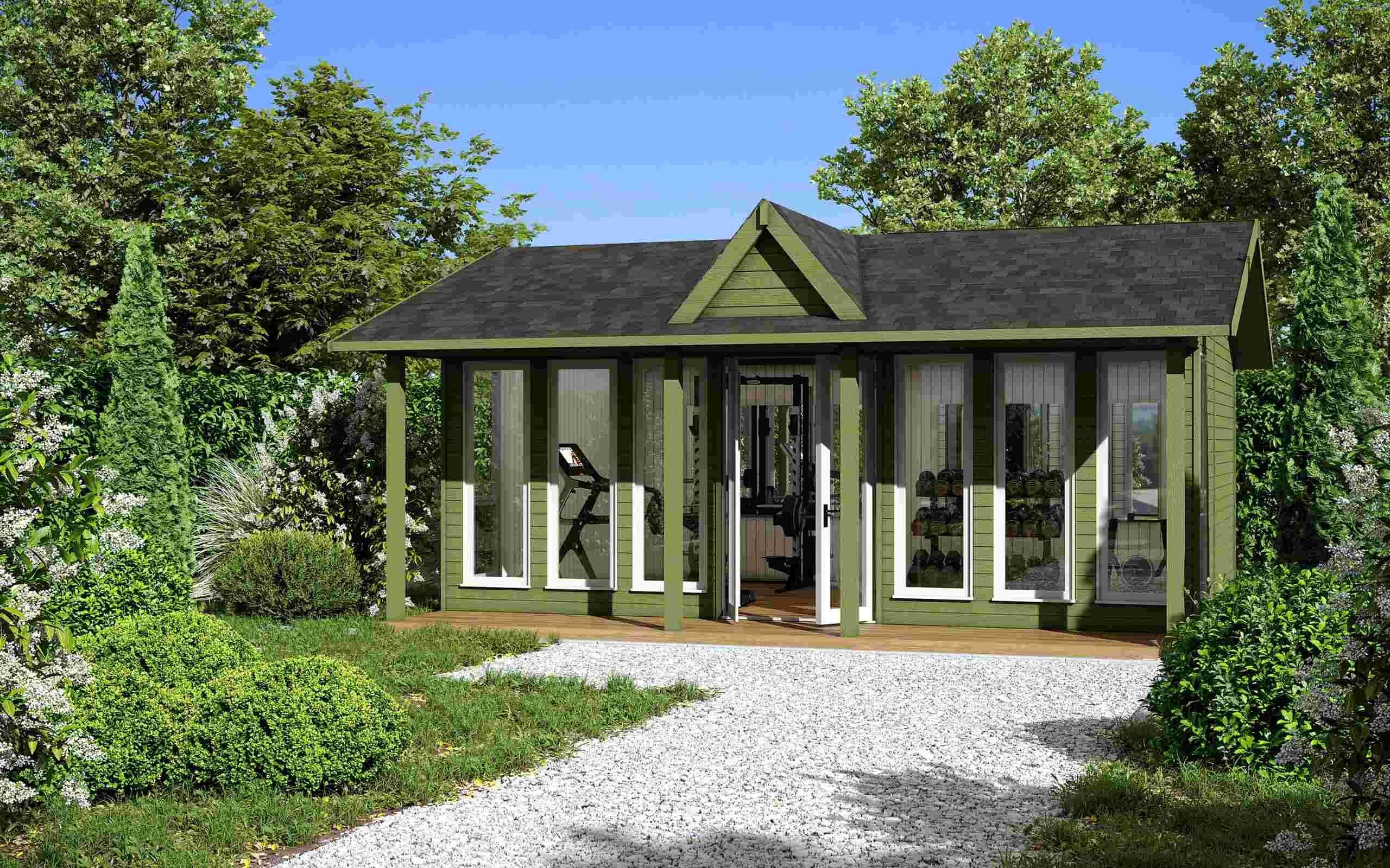 Crown Pavilions show site at Frosts Garden Centre, Buckinghamshire