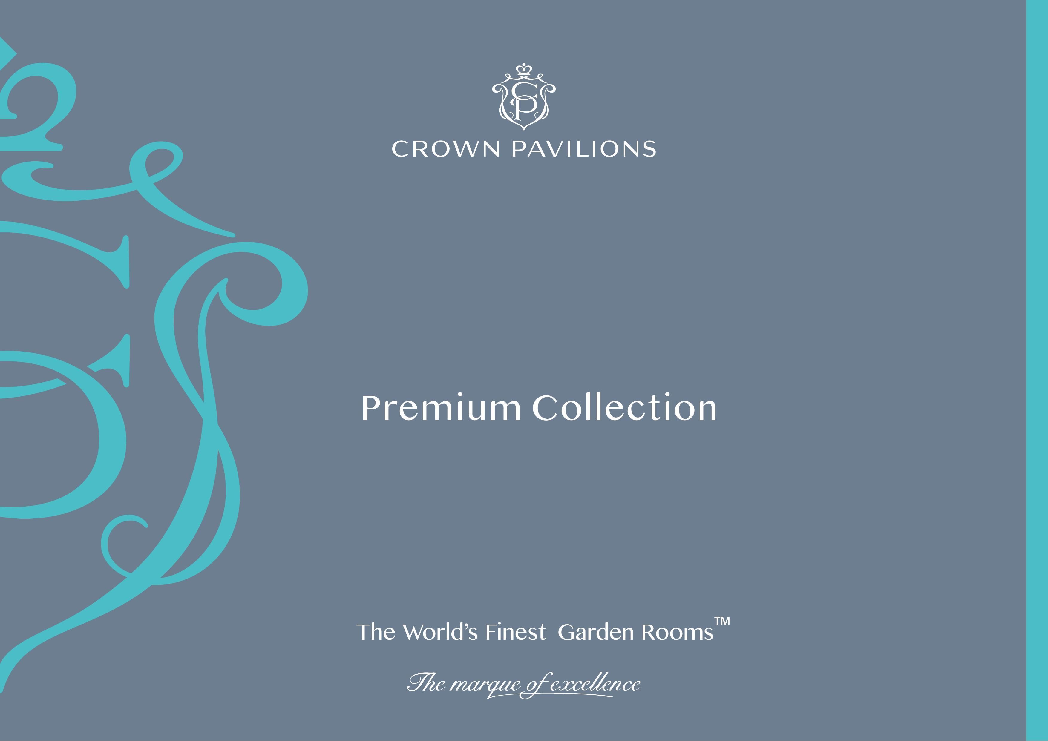 Premium Garden Room Collection brochure cover