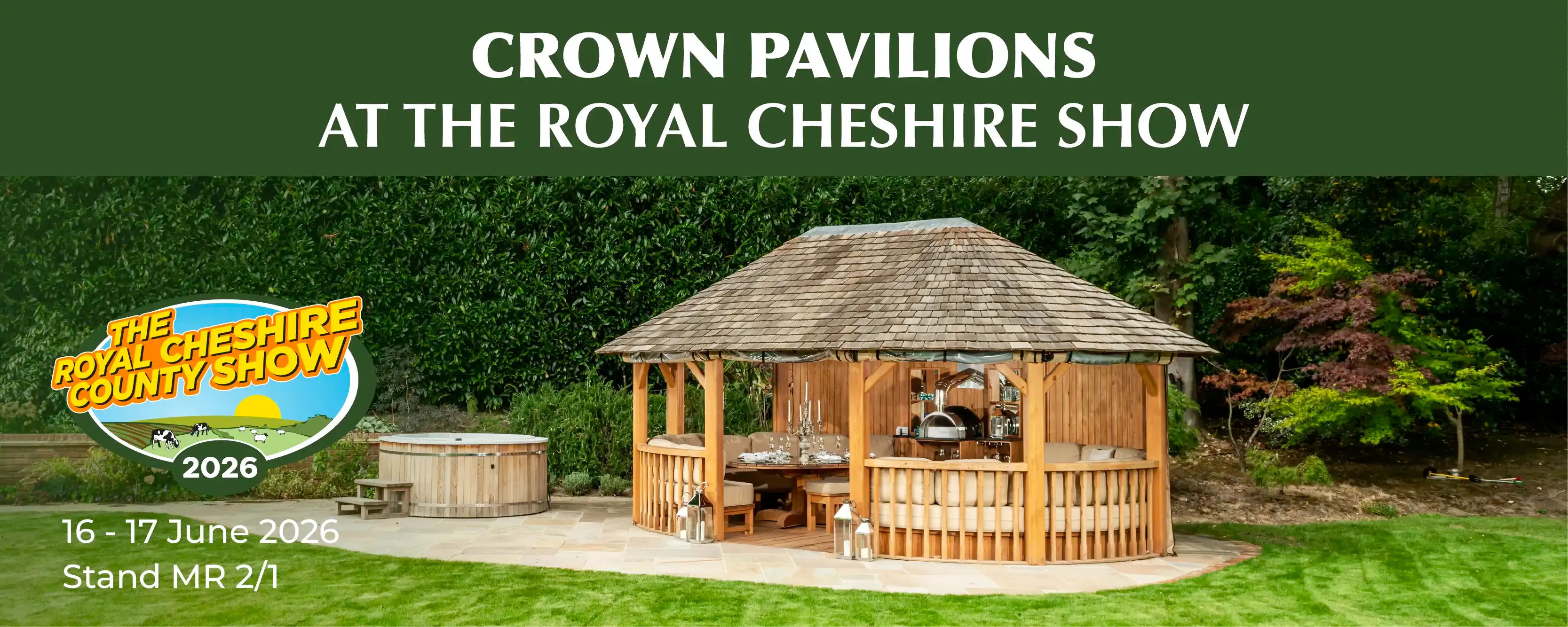 The Royal Cheshire Show 2026 Banner