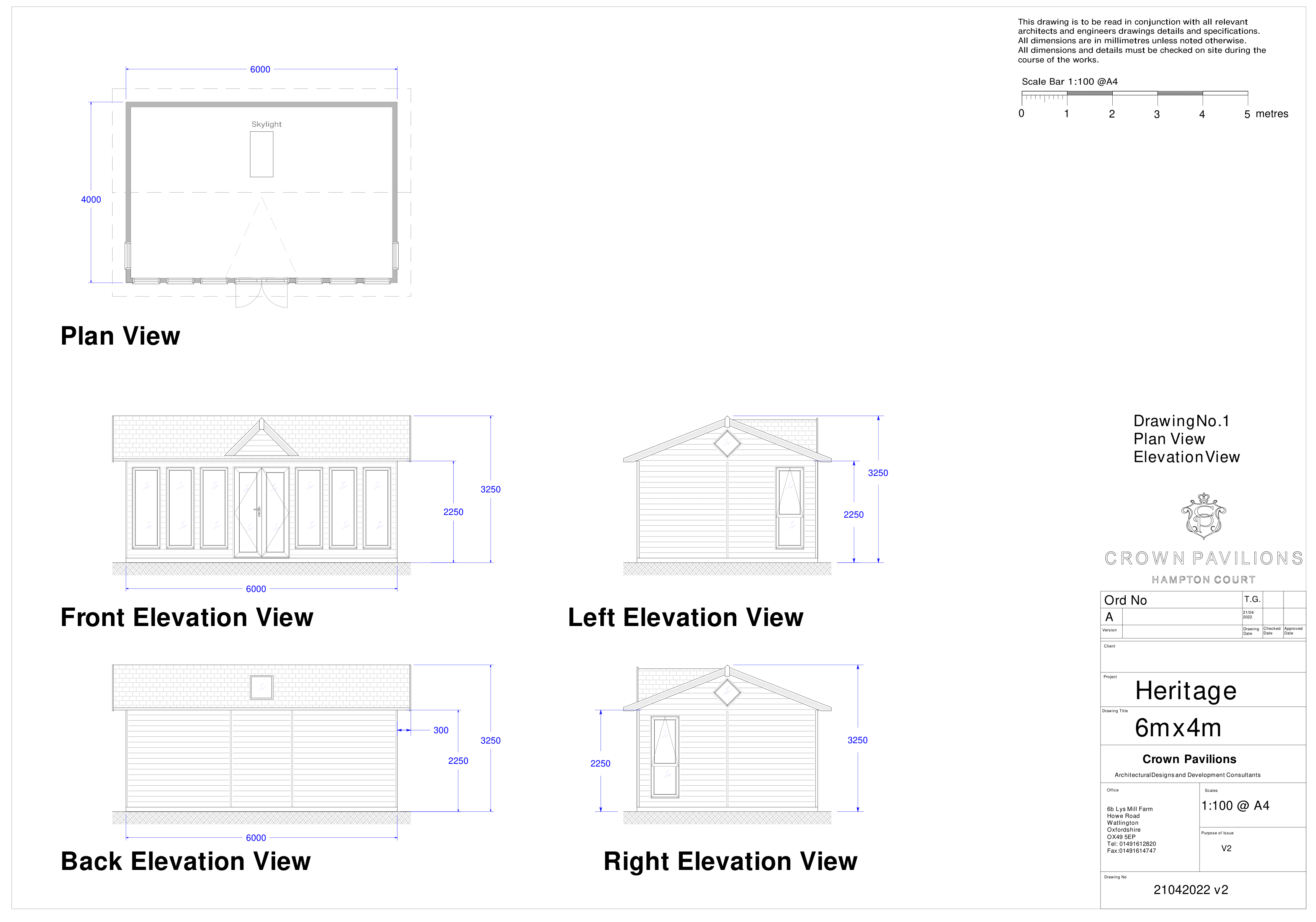Crown Heritage Luxury Garden Room floor plan diagram