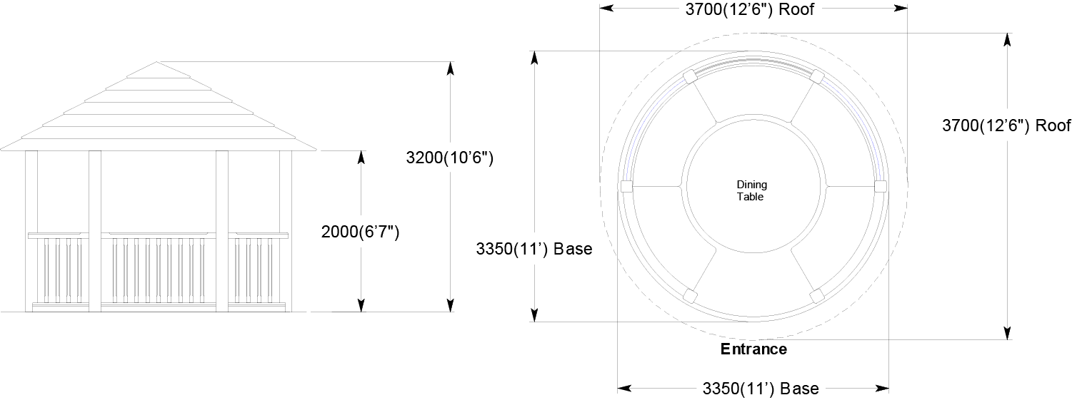 Crown Edward plan d'étage