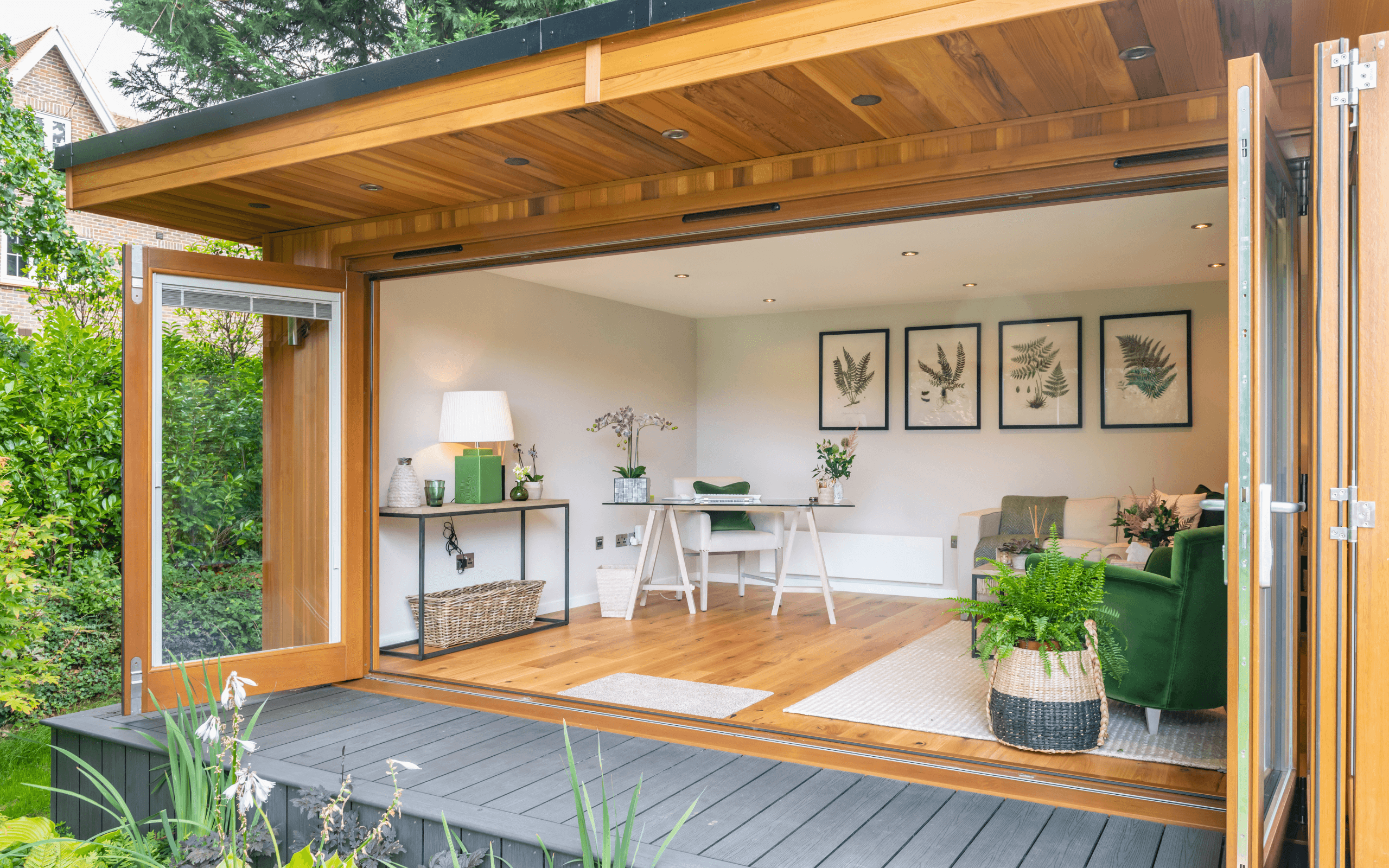 Working through the winter with a Garden Room