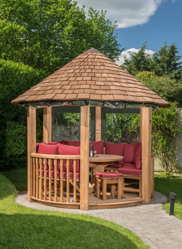 Crown Elizabeth wooden gazebos