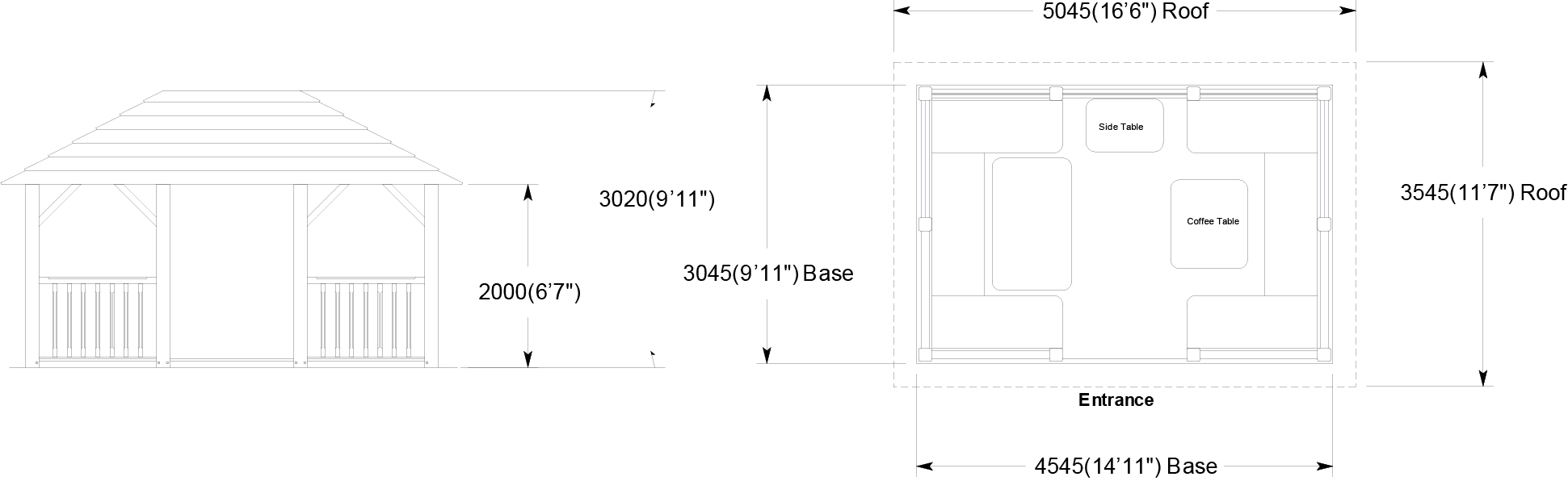 Crown Eden plan d'étage